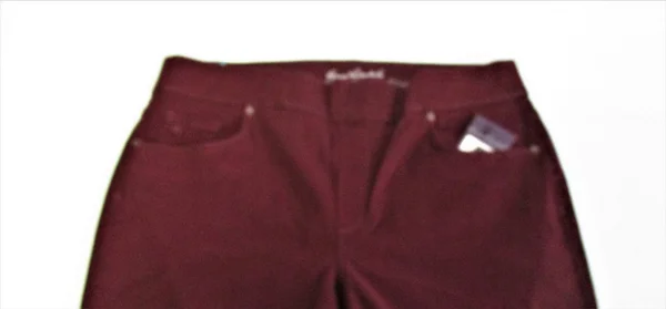 Gloria Vanderbilt Womens Avery Pants - Red - Size 12