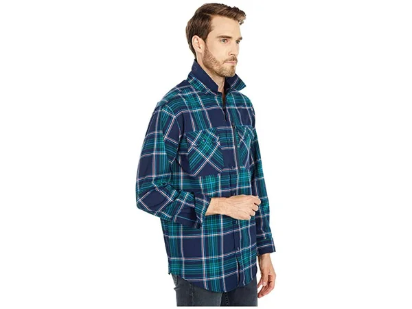 Burton Men's Brighton Performance Flannel - Dress Blue Classic, M