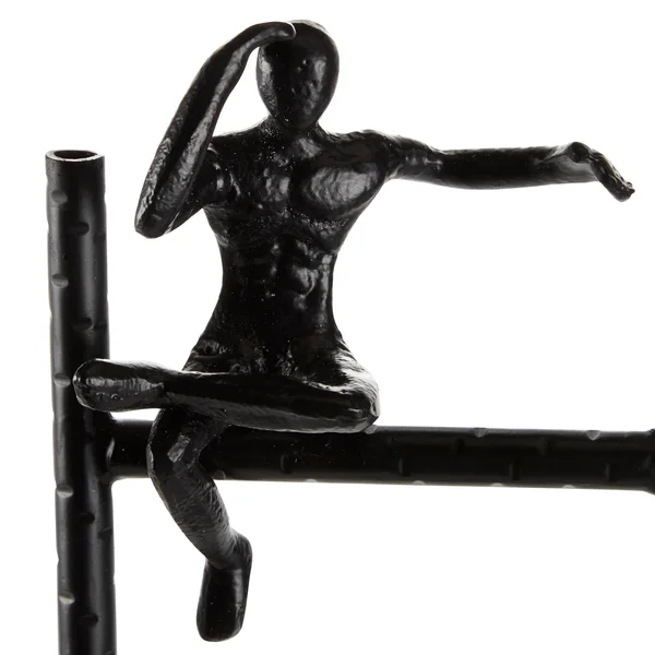 Monroe Lane Metal Contemporary Sculpture - Geometric - Black