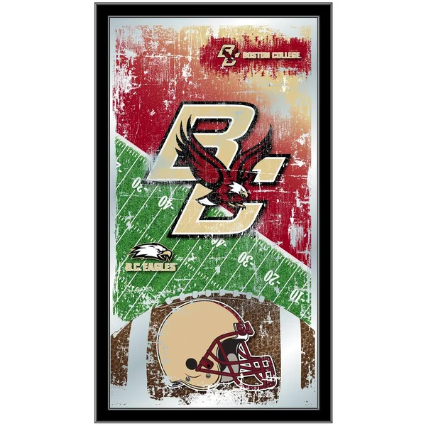 Holland Bar Stool Boston College 15x22 x 26x22 Football Mirror