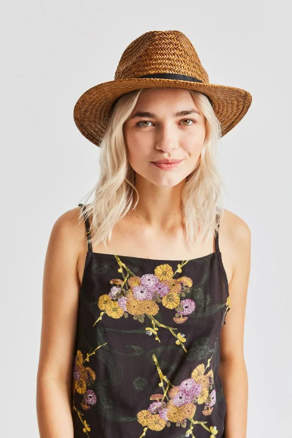 Brixton -Lera III Fedora - Brown - Brown, Medium
