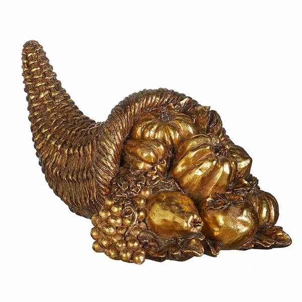 Raz Imports Fall 16.5x22 Gold Cornucopia