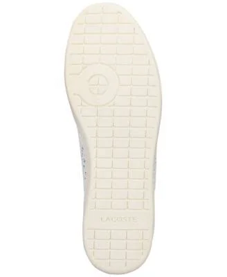Lacoste Men's Carnaby Evo Sneaker - White/Dark Blue