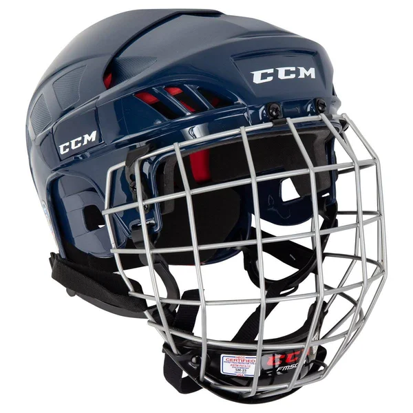 CCM 50 Hockey Helmet Combo - Senior - Navy - SM