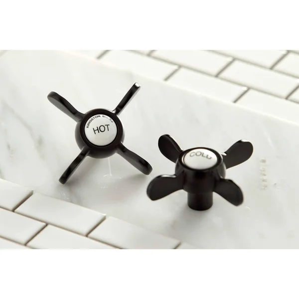 Kingston Brass KS1995BEX Widespread Lavatory Faucet - Oil Rubbed Bronze