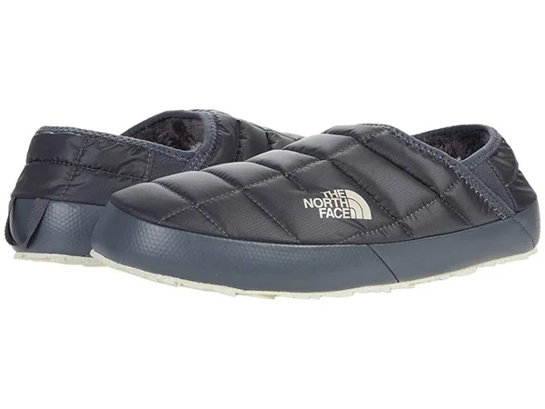 The North Face Women's Thermoball Traction Mule V, Vanadis Grey/Vintage White, 8.0