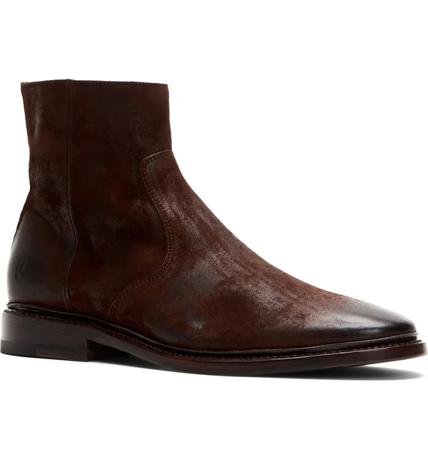 Frye Paul Inside Zip 3480852 - 12, Dark Chocolate