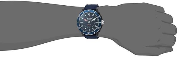 Alpina Men's AL-282LNN4V6 Horological Smart Watch Analog Display