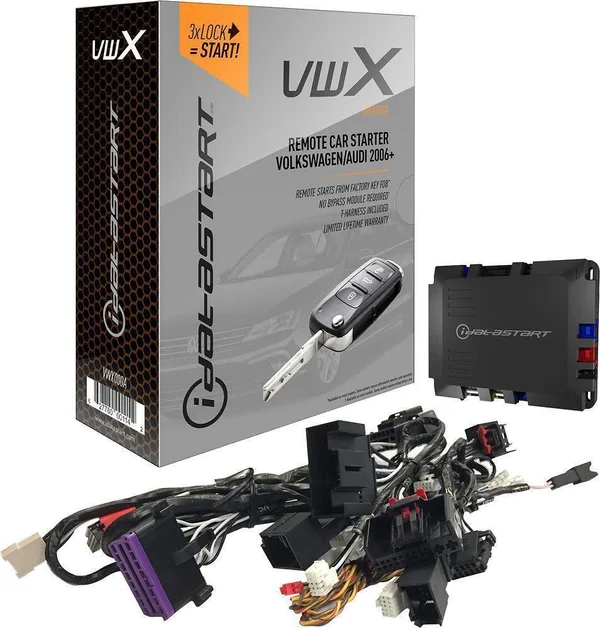 iDatastart Remote Starter Kit for Select 2006-2016 Volkswagen and Audi