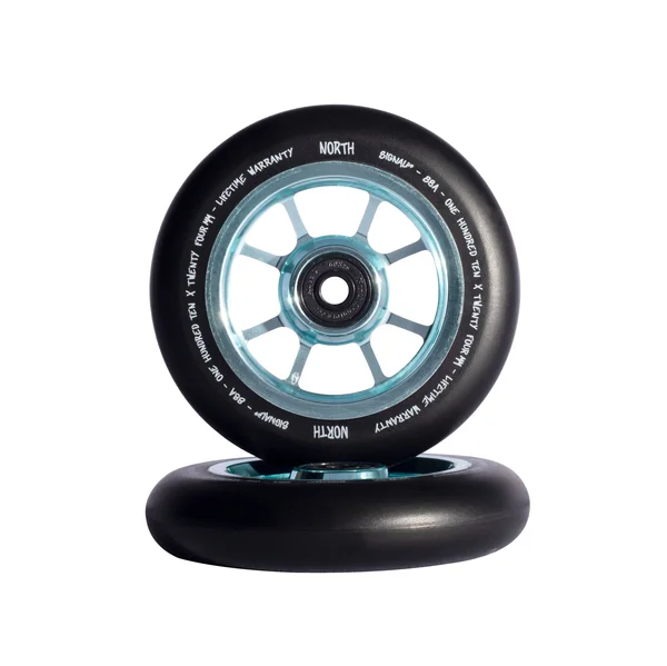 North Scooters Signal Wheels – 110 x 24mm - 110mm - Black-Rose Gold