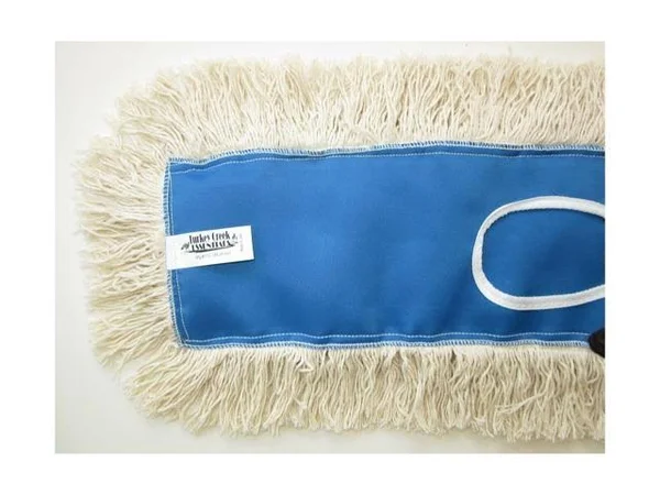 Turkey Creek Essentials 24x22 Industrial Strength Washable Cotton Dust Mop Refill, Thick Tufted Replace...