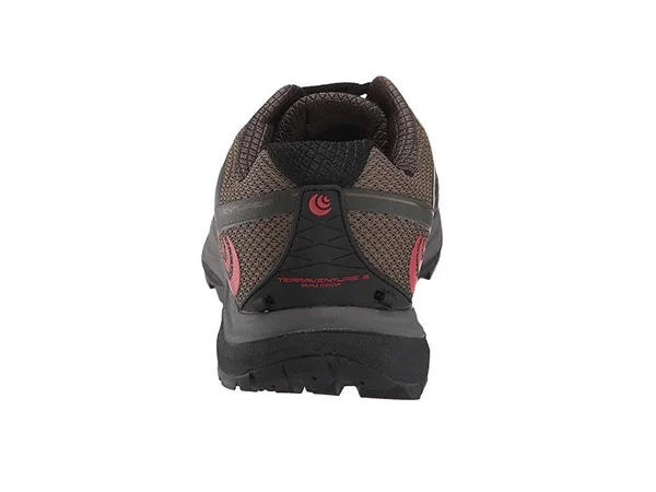 Topo Athletic Terraventure 2 Trail Running Shoe - Men's Olive/Red, 15