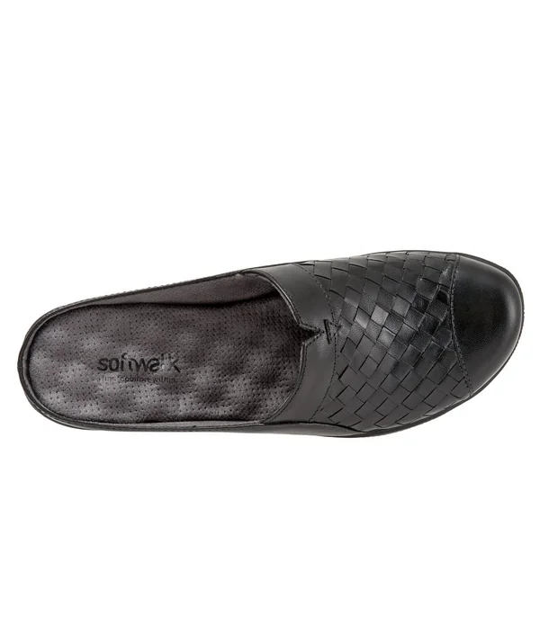 Softwalk Women's San Marcos Woven, Size: 7.5, Black