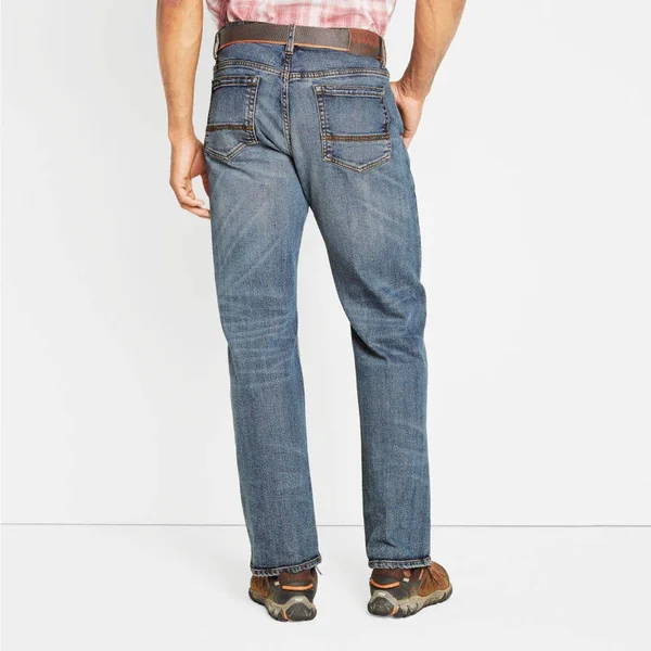 Men's 1856 Stretch Denim Jeans, Shore Wash, Size 40, Orvis