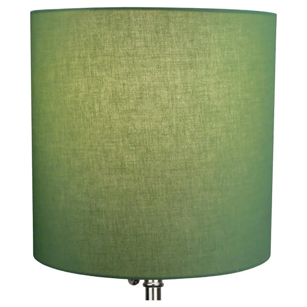 FenchelShades.com 10x22 Top Diameter x 10x22 Bottom Diameter 10x22 Height Fabric Drum Lampshade Spider Attachment (Peridot)