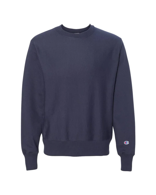 Champion REVERSE Weave Crew Team Navy, S