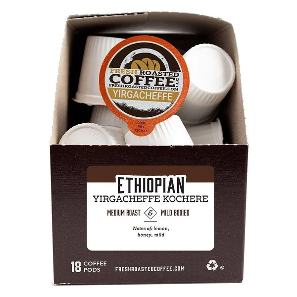 Ethiopian Yirgacheffe Kochere - Single Serve Coffee Pods 192 Pods