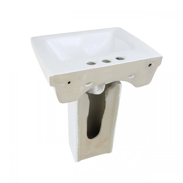Renovators Supply 2 Children's White Pedestal Sinks Porcelain Set of 2