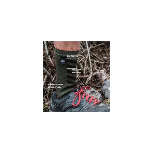 Sealskinz Mtb Mid Weight Mid Lenght Socks With Hydrostop 100%