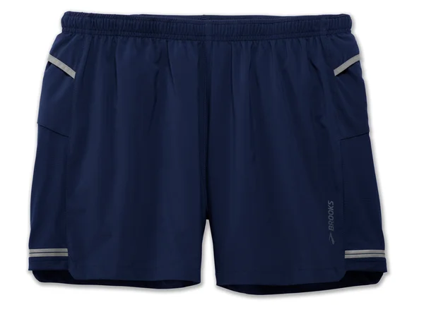 Brooks Men's Sherpa 5x22 Short - Navy - Medium