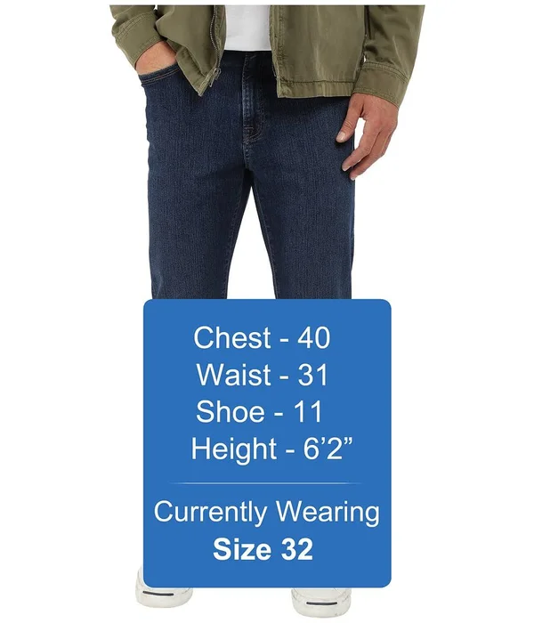 34 Heritage Men's Charisma Comfort Rise Relaxed Straight Leg Jeans