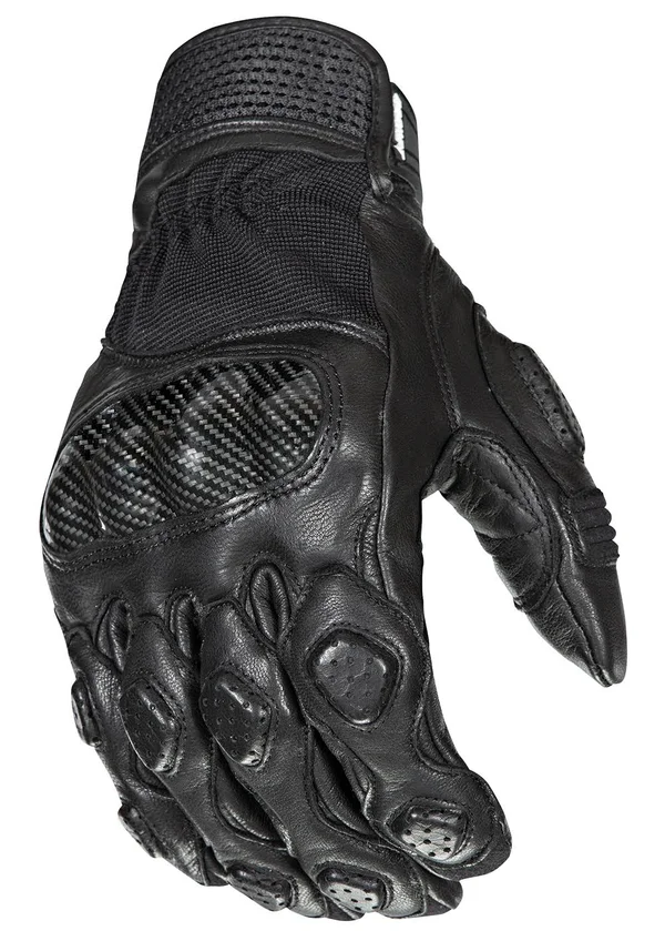 Joe Rocket Speedway Gloves (Small - Black/Black)