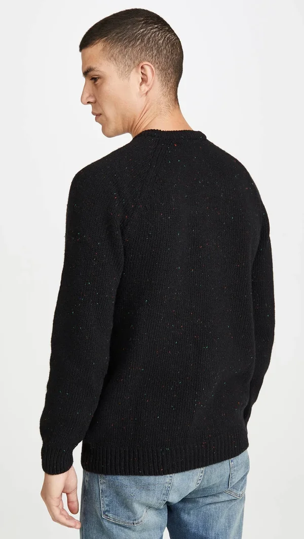 Carhartt WIP Anglistic Sweater I010977 Black Heather