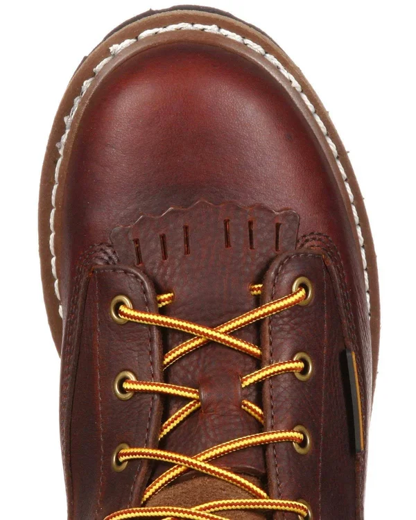 Men's Georgia Boot GBOT052 Waterproof Lace-to-Toe Work Boot - Brown
