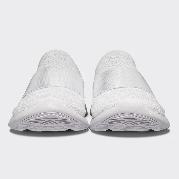 APL Women's Techloom Bliss White/Metallic Pearl/Ombre Shoes in Size 11 - Athletic Propulsion Labs