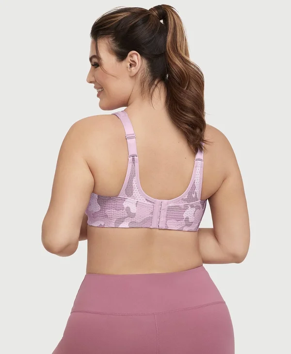 Glamorise Custom Control Sports Bra 36-D Women's Pink