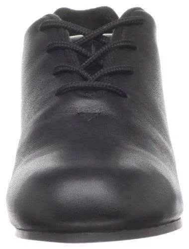 Dance Class Women's CS201 Split Sole Jazz/Clogging Oxford - Black, 7 M US