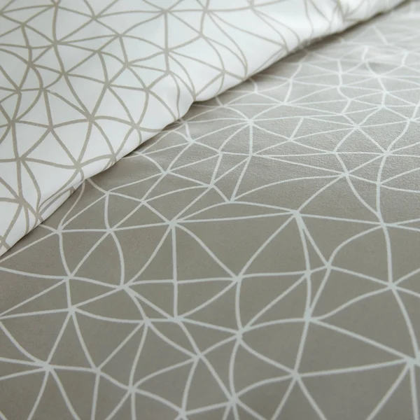 Southshore Fine Linens Geometric Maze Down Alternative Comforter and Sham Set - Blue - Full - Queen