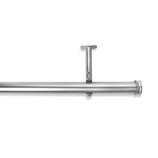Cambria Premier Complete Decorative 48x22 x 88x22 Drapery Rod in Polished Nickel