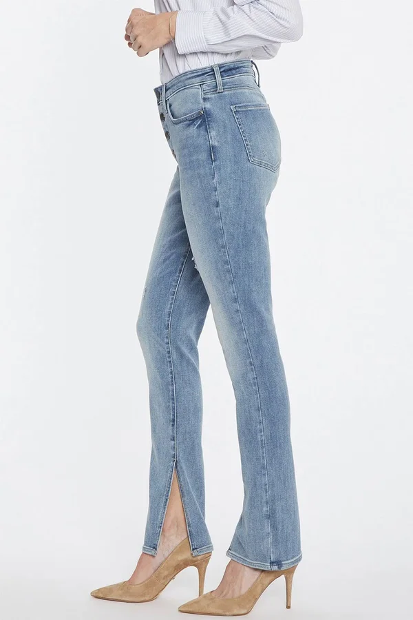 Nydj Women's Alina Skinny Jeans in Shoreline, Regular, Size: 8