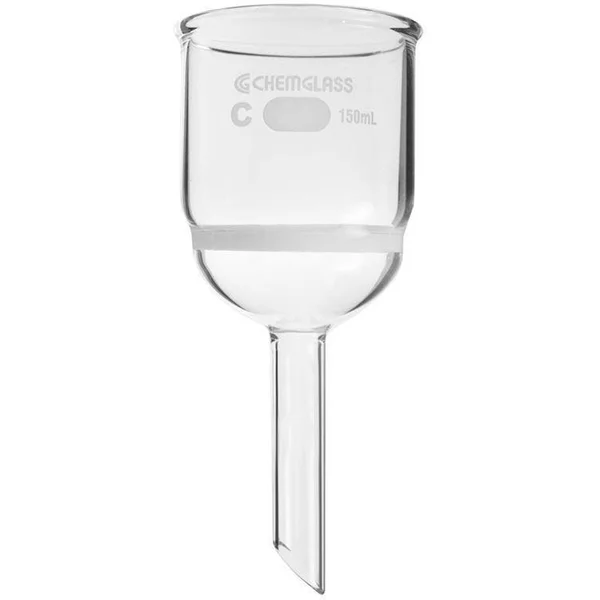 Chemglass - CG-1402-05 - Filter Funnel, Buchner, 15ml, X-Coarse Frit