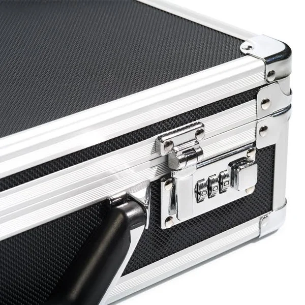 Lighthouse Aluminum Coin Case (Holds Up to 6 Trays) - Black Gift New