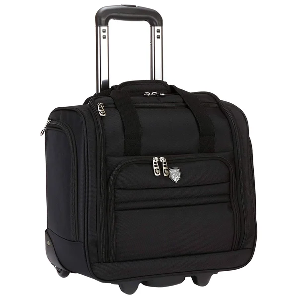 Travelers Club 16x22 Under Seat Carry-On, Black