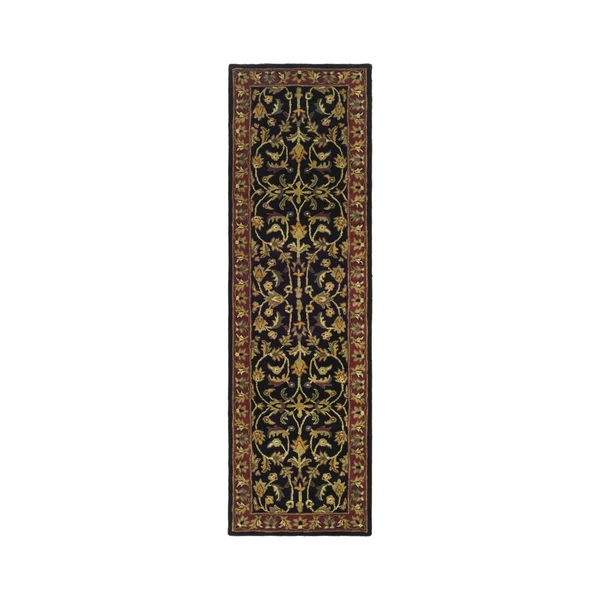Safavieh Heritage HG953A 2&3x22 x 20&0x22 Runner Black, Red Area Rug