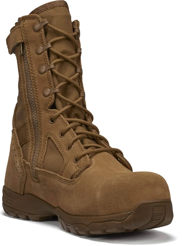 Tactical Research: Men's TR596ZCT Flyweight Hot Weather Side-Zip Composite Toe Tactical Boot