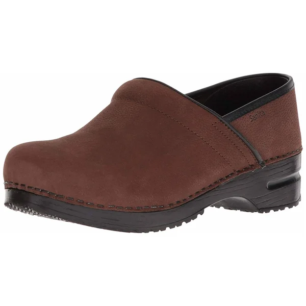 Sanita Professional Oil (Antique Brown Oil) Women's Clog Shoes