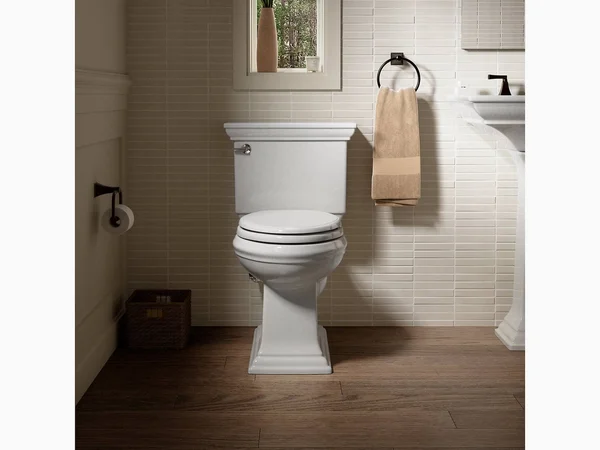 Kohler K-3819 Memoirs Stately 1.6 GPF Two-Piece Elongated Comfort Height Toilet Sandbar
