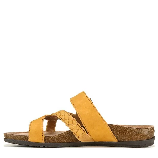 Women's Earth Origins Foster Sandal - Yellow - Size 9.5