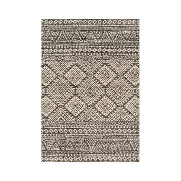 Loloi Emory EB-08 9&2x22 x 12&7x22 Graphite, Ivory Rug
