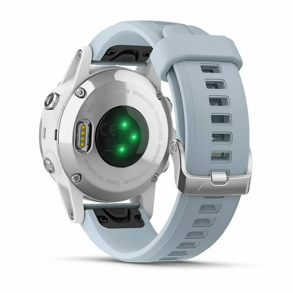 Garmin fenix 5S PLUS Multisport GPS /Galileo Watch - 1.2x22 Display - White/sea foam/Sea foam