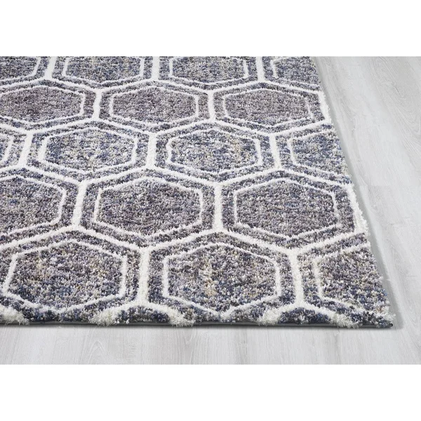 Kas Bungalow 2303 Grey/Teal Dimensions Area Rug 3&3x22 x 4&11