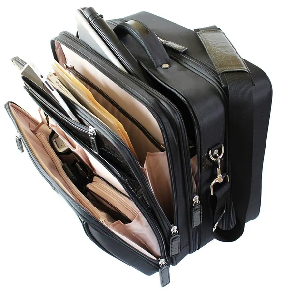 Women in Business Francine Collection - Croco 17.3x22 Laptop Roller Case