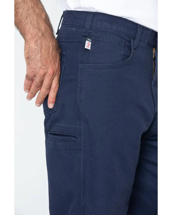 Carhartt Men's Dark Navy Flame-Resistant Canvas Pant