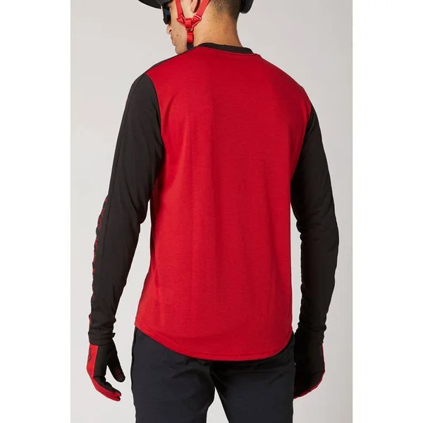 Fox Ranger Drirelease Long Sleeve Jersey Chili SM
