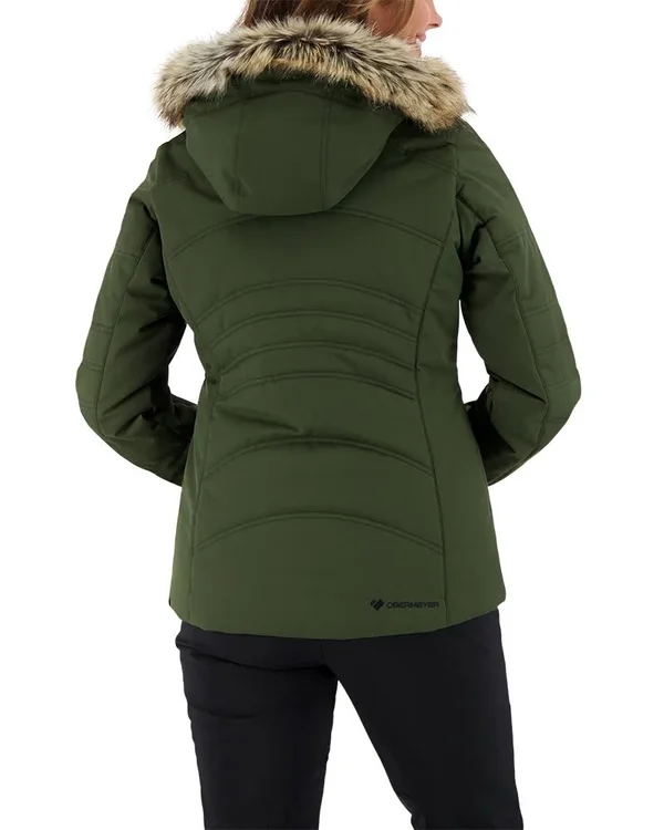 Obermeyer Women's Tuscany II Insulated Jacket Green 8