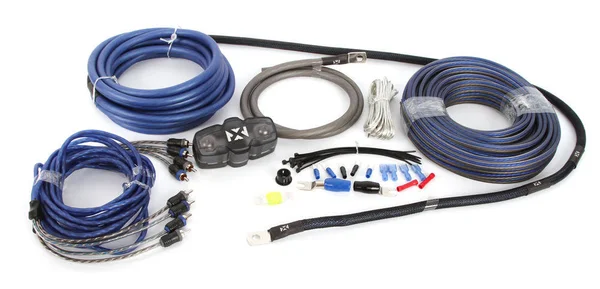 NVX Xkit44 100 Percent Copper, 4-Channel True SPEC 4-Gauge Amplifier Kit with